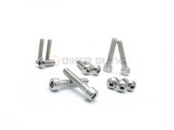 Aprilia Tuono 125 2003-2005 stainless steel front & rear foot rest / hanger bolts