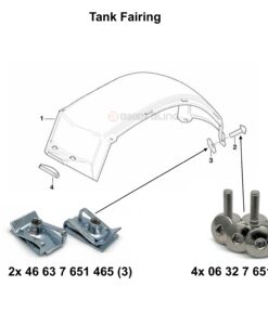 F650GS Faring bolt kit