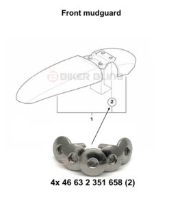 F650GS Faring bolt kit