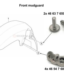 F650GS fairing bolt kit 2008-2012