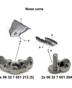 F700GS fairing bolt kit