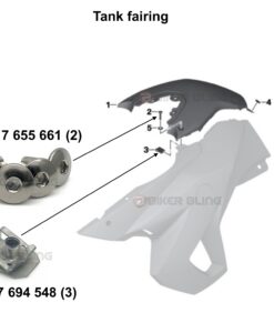 F650GS fairing bolt kit 2008-2012