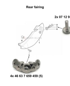 F650GS Faring bolt kit