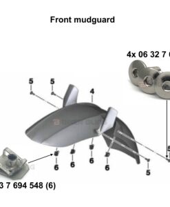 F700GS fairing bolt kit