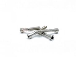 Aprilia Tuono 125 2003-2005 stainless steel front fork wheel spindle pinch bolts
