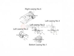 Honda CBR400R 1988-1989 stainless steel engine casing cover bolts - Image 4