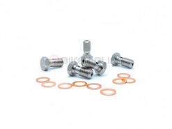 Honda NT700V Deauville 2006-2013 stainless steel full banjo bolts and washers kit