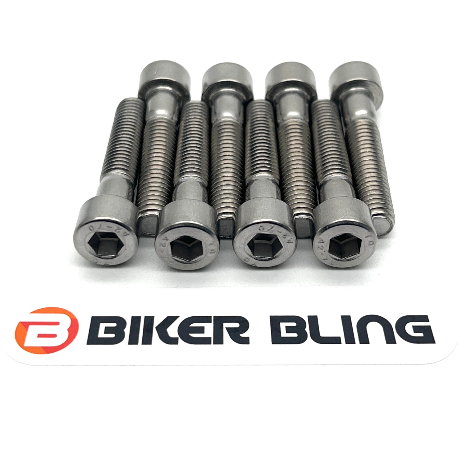 Honda VTX1300R 2005–2009 Stainless Steel Top and Bottom Yoke Pinch Bolt Kit