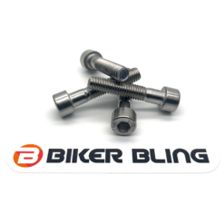 biker bling front wheel axel pinch bolts