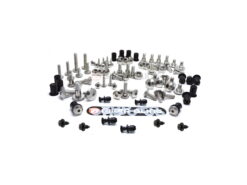 Honda CBR1000F 1993-1999 stainless steel large headed shouldered motorcycle fairing panel cover cowling fender bolts & washers fasteners kit