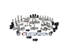 Honda CBR1000F 1989-1992 stainless steel shouldered large headed motorcycle fairing panel cover cowling fender bolts screws plastic fixing rubber well nuts fasteners kit