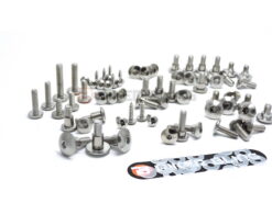 Honda CBR1000F 1987-1988 stainless steel large headed motorcycle fairing panel cover cowling fender bolts & washers fasteners kit