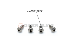 Triumph Daytona T595 1996-1999 rear grab rail bolts stainless steel passenger rear grab rail bolts A9910027