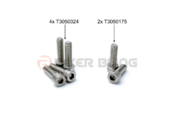 Triumph Daytona 675R 2011-2012 Top & bottom yoke bolts stainless steel bridge yoke bolts T3050175 T3050324