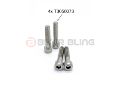 Triumph Daytona 955 2001-2006 front wheel axle bolts stainless steel front spindle clamp bolts T3050073