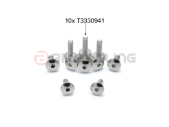 Triumph Daytona 650 2005 head light mounting bolts stainless steel T3330941