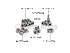 Triumph Daytona 675 2006-2008 foot rest mounting bolts stainless steel front & rear foot rest hanger rear set bolts T3050142 T3330371 T3200088 T3050212
