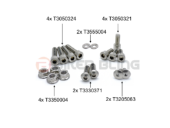 Triumph Daytona 675R 2011-2012 foot rest mounting bolts stainless steel front & rear foot rest hanger rear set bolts T3050321 T3330371 T3205063 T3050324