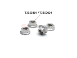 Triumph Bonneville & T100 2009-2015 exhaust header nuts stainless steel T3350301 / T3350004