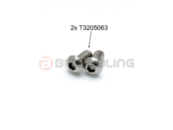 Triumph Daytona 955 2001-2006 front fork protector bolts stainless steel fork stanchion shroud bolts T3205063