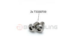 Triumph Daytona T595 1996-1999 front fork protector bolts stainless steel fork stanchion shroud bolts T3330709