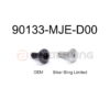 10x 90133-MJE-D00 Honda pan head fairing bolts stainless steel