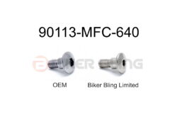 10x 90113-MFC-640 Honda shouldered fairing bolts stainless steel