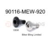 10x 90116-MEW-920 Honda shouldered fairing bolts stainless steel