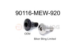 10x 90116-MEW-920 Honda shouldered fairing bolts stainless steel