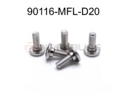 10x 90116-MFL-D20 Honda shouldered fairing bolts stainless steel