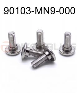 2x Stainless Steel M5 Fairing Bolts With 8mm Shoulder For Honda 90109-MBL-610
