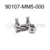 10x 90107-MM5-000 Honda shouldered fairing bolts stainless steel