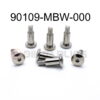 10x 90109-MBW-000 Honda shouldered fairing bolts stainless steel