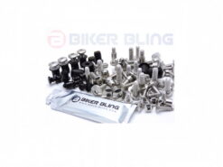 Honda CBR600F F2 1991-1994 full stainless steel fairing bolts kit (with shoulders) and self tapping screws
