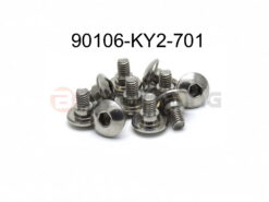 10x 90106-KY2-701 Honda VTR1000F Firestorm shouldered fairing bolts stainless steel screw, pan 6x11 90106KY2701