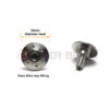 1x 90112-MT4-000 Honda VFR750/800 shoulder fairing bolts with dimple holes stainless steel