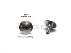 1x 90112-MT4-000 Honda VFR750/800 shoulder fairing bolts with dimple holes stainless steel
