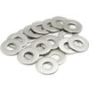 4x M8 stainless steel washers