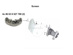 F750GS fairing bolt kit