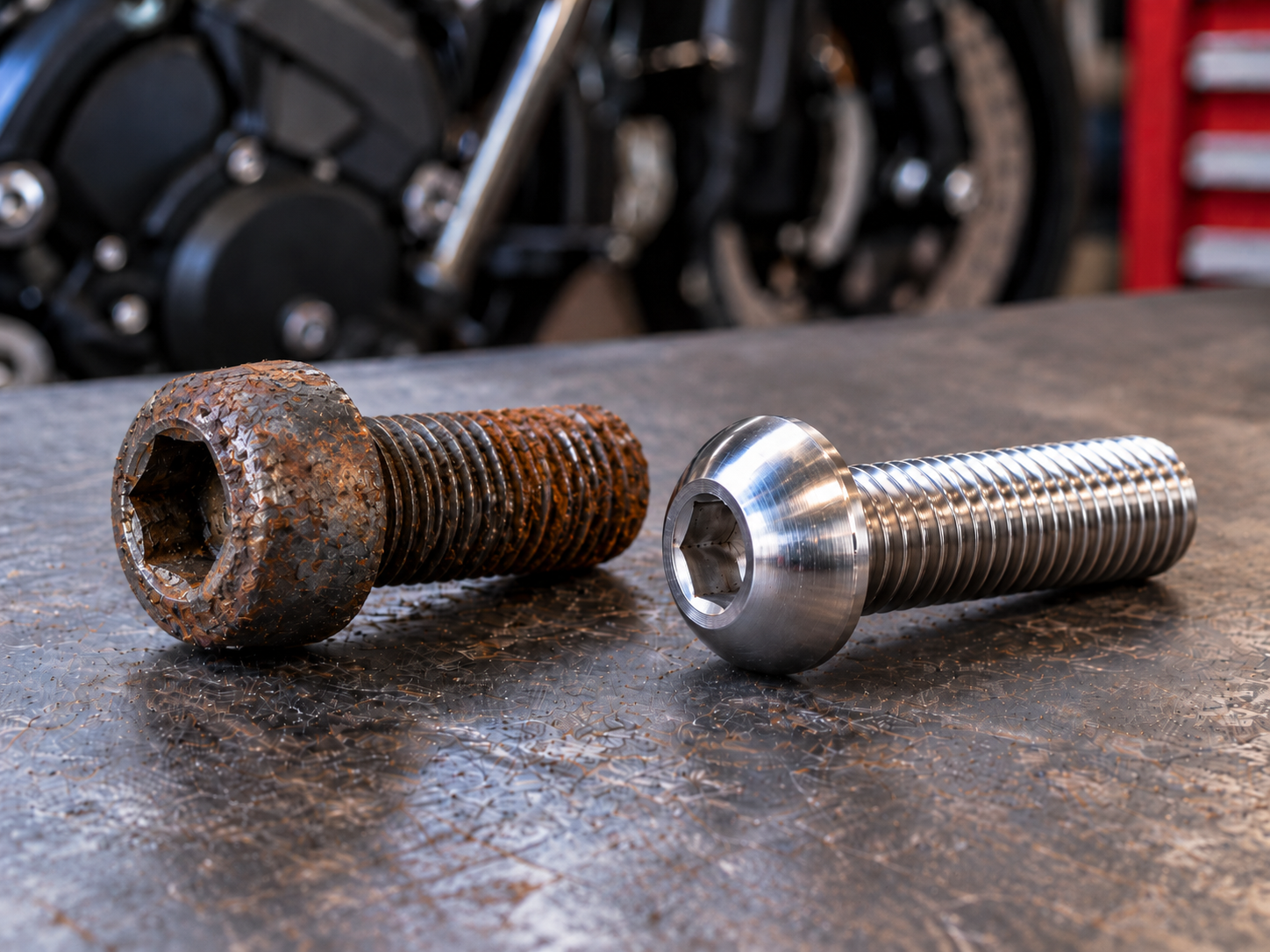 When Should Motorcycle Bolts Be Replaced?